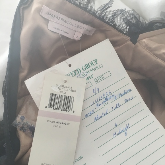 Exclusive MAXAZRIA Runway COLLECTION Beaded Dress - Picture 7 of 9